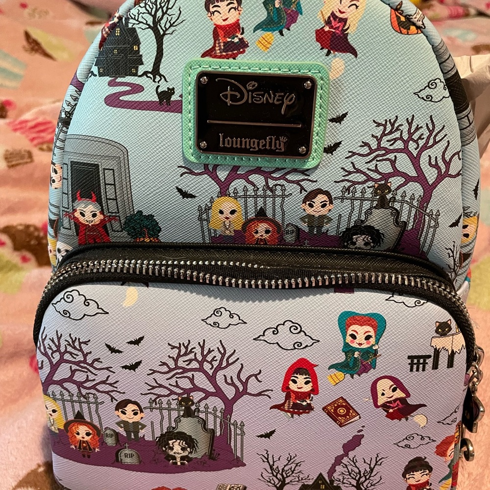Loungefly hocus pocus backpack NWT